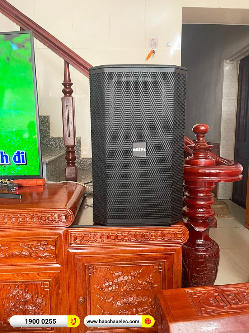 Lắp đặt dàn karaoke trị giá hơn 30 triệu cho chú Châm tại Hưng Yên (BIK BSP 412II, VM620A, BPR-5600, U900 Plus X) 