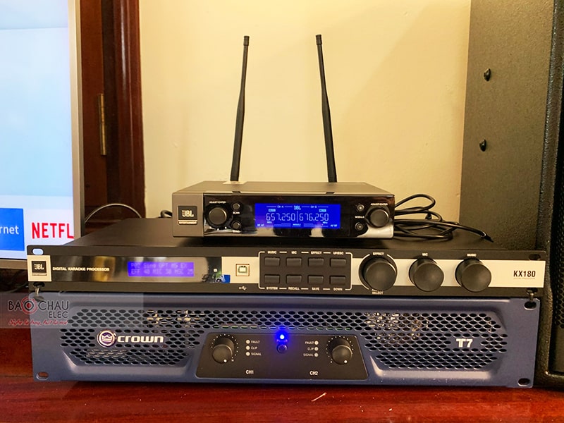 Dàn karaoke gia đình chú Dậu 