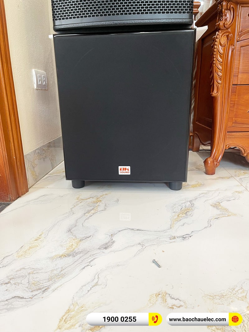 Lắp đặt dàn karaoke trị giá gần 50 triệu cho cô Đủ tại Hưng Yên (Domus DP6150, APP MZ106, X6 Luxury, SW815, UGX12 Gold) 