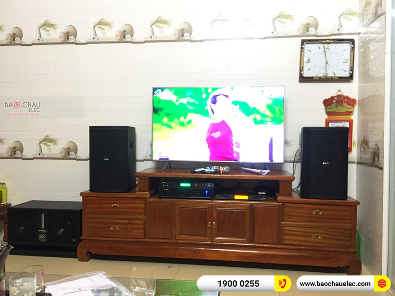 Lắp đặt dàn karaoke anh Mạnh tại Hưng Yên