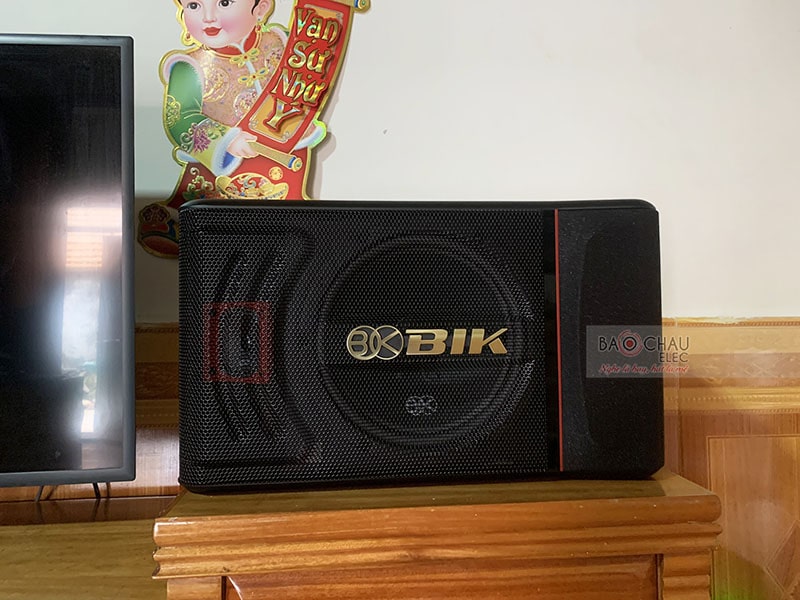 Lắp đặt dàn karaoke gia đình anh Phi tại Hưng Yên (BIK BJ-S886II, BKSound DKA-6500, SW512C)