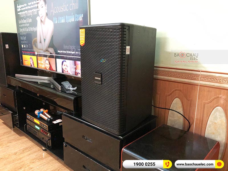 Dàn karaoke gia đình anh Thái