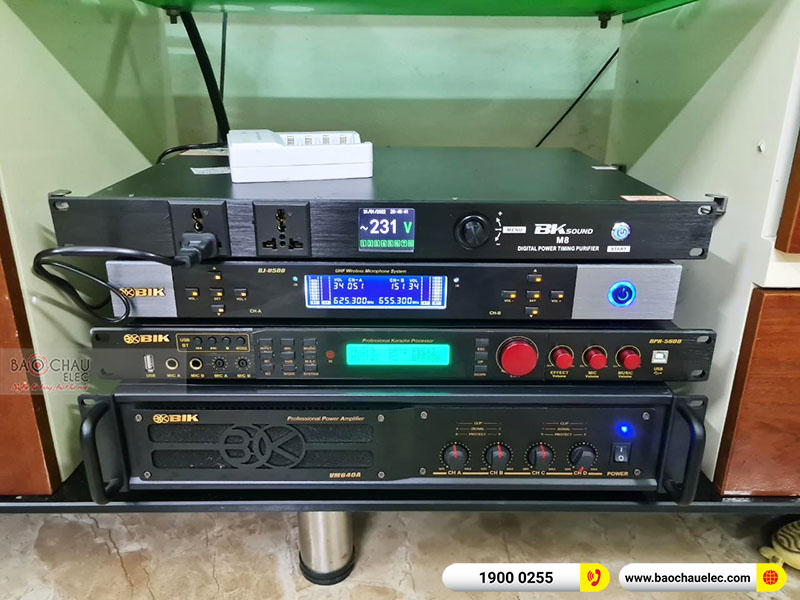 Lắp đặt dàn karaoke anh Vương tại Hưng Yên