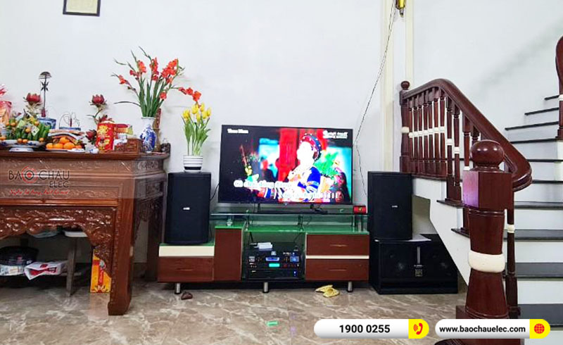 Lắp đặt dàn karaoke anh Vương tại Hưng Yên