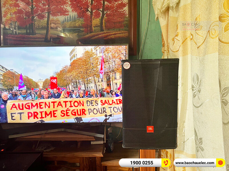 Lắp đặt bộ dàn karaoke hơn 100 triệu cho anh Đức ở Lạng Sơn (JBL XS15, JBL CV1570, BPA-8200, AAP 8004, BPR-8500, W88PLUS, BJ-U500)