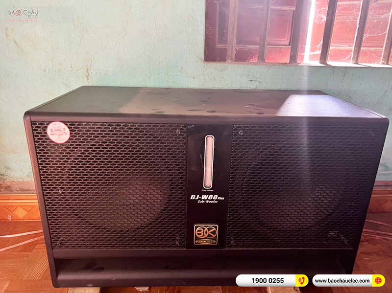 Lắp đặt bộ dàn karaoke hơn 100 triệu cho anh Đức ở Lạng Sơn (JBL XS15, JBL CV1570, BPA-8200, AAP 8004, BPR-8500, W88PLUS, BJ-U500)