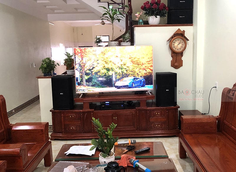 Dàn karaoke gia đình anh Hân ở Lạng Sơn h5