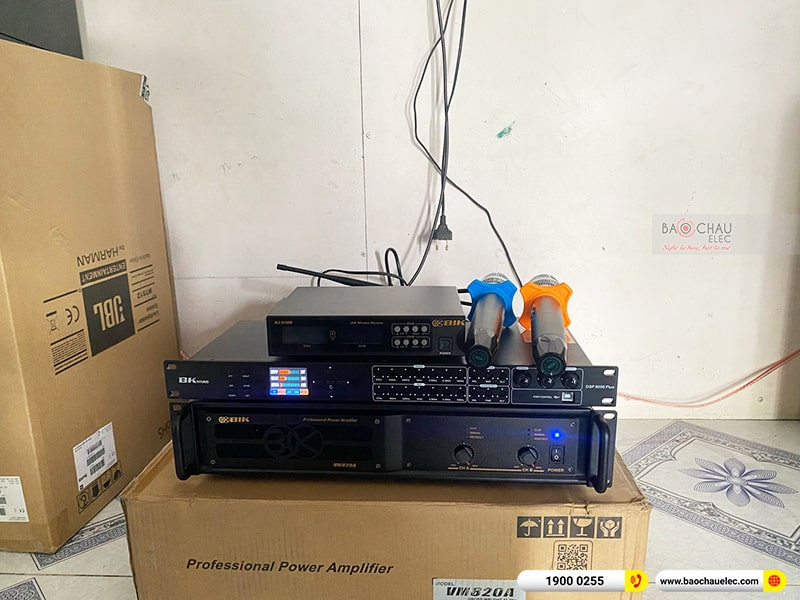 Lắp đặt dàn karaoke trị giá hơn 40 triệu cho anh Bắc tại Long An