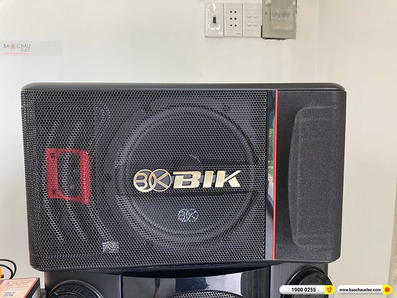 Lắp đặt dàn karaoke trị giá khoảng 14 triệu cho anh Nhiêu tại Long An (BIK BJ-S886II, BKSound DSP-9000 Plus, BCE U900 Plus X) 
