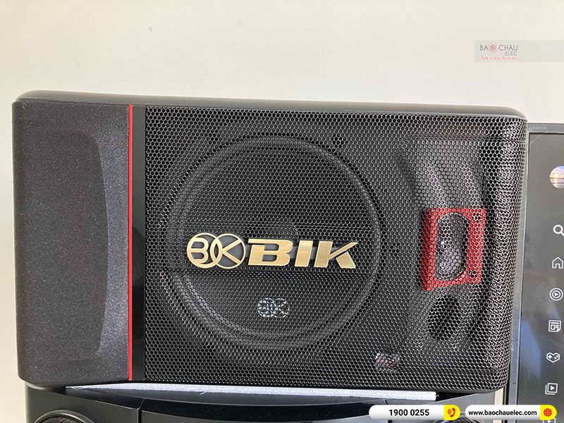 Lắp đặt dàn karaoke trị giá khoảng 14 triệu cho anh Nhiêu tại Long An (BIK BJ-S886II, BKSound DSP-9000 Plus, BCE U900 Plus X) 