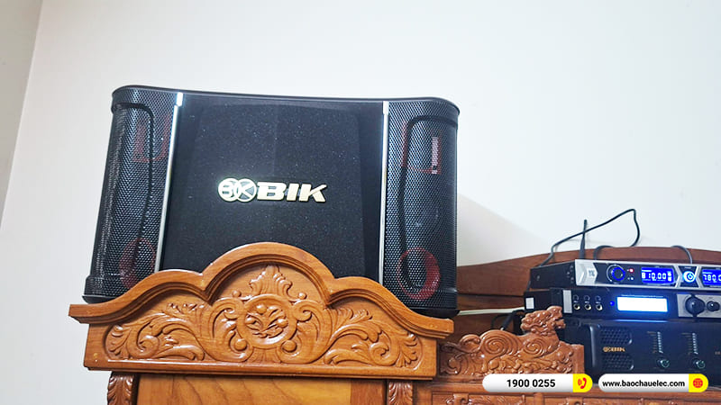 Lắp đặt d&agrave;n karaoke BIK hơn 28tr cho anh Ph&uacute;c&nbsp;ở Long An (BIK BJ-S968,&nbsp;BIK CA-J602,&nbsp;X6 Luxury,&nbsp;BKSound SW612)