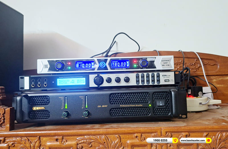 Lắp đặt d&agrave;n karaoke BIK hơn 28tr cho anh Ph&uacute;c&nbsp;ở Long An (BIK BJ-S968,&nbsp;BIK CA-J602,&nbsp;X6 Luxury,&nbsp;BKSound SW612)