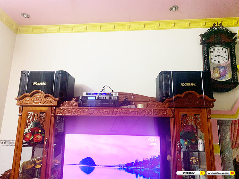 Lắp đặt d&agrave;n karaoke BIK hơn 28tr cho anh Ph&uacute;c&nbsp;ở Long An (BIK BJ-S968,&nbsp;BIK CA-J602,&nbsp;X6 Luxury,&nbsp;BKSound SW612)