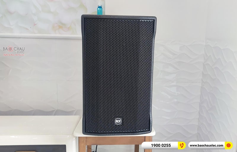 Lắp đặt dàn karaoke trị giá hơn 100 triệu cho cô Thủy tại Long An (RCF CMAX 4112, RCF IPS 3700, K9900II Luxury, BCE VIP6000)