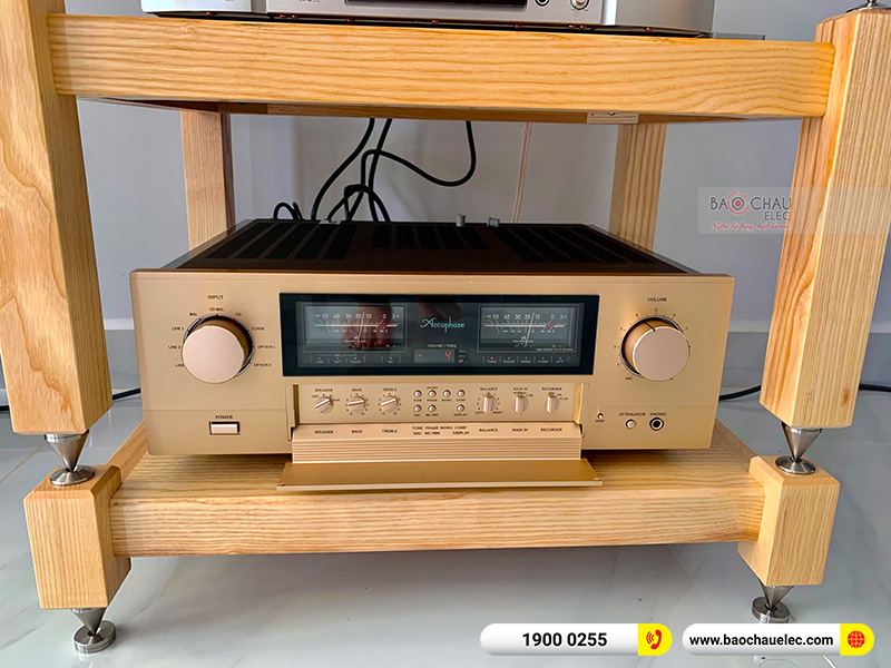 Lắp đặt dàn nghe nhạc anh Thuận tại Long An