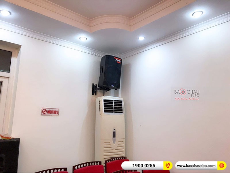 Lắp đặt hệ thống âm thanh hội trường công ty xổ số tại Nam Định 