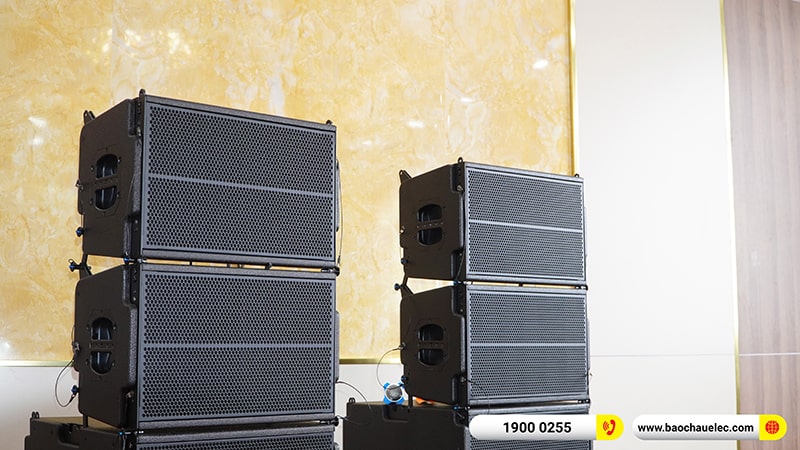 Lắp đặt dàn Line Array trị giá hơn 60 triệu cho anh Đức tại Nam Định (Temeisheng LT-15, BIK BJ-U100)
