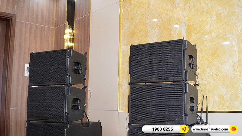 Lắp đặt dàn Line Array trị giá hơn 60 triệu cho anh Đức tại Nam Định (Temeisheng LT-15, BIK BJ-U100)