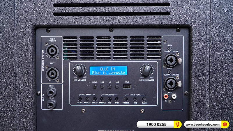 Lắp đặt dàn Line Array trị giá hơn 60 triệu cho anh Đức tại Nam Định (Temeisheng LT-15, BIK BJ-U100)
