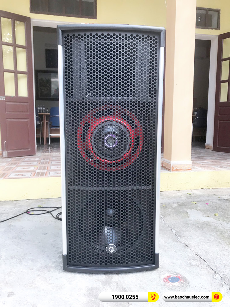 Lắp đặt dàn âm thanh hội trường cho UBND thị trấn Liễu Đề - Nam Định (CatKing Pro 2.5+, Famousound 7213, X5 Plus, Alto Live 802, UGX12 Gold)