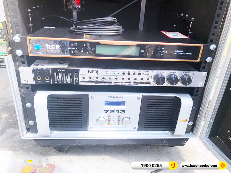 Lắp đặt dàn âm thanh hội trường cho UBND thị trấn Liễu Đề - Nam Định (CatKing Pro 2.5+, Famousound 7213, X5 Plus, Alto Live 802, UGX12 Gold)