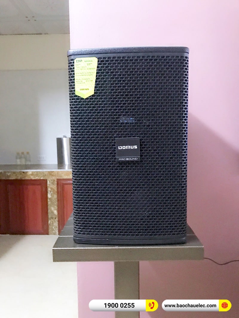 Lắp đặt dàn karaoke trị giá khoảng 30 triệu cho anh Bằng tại Nam Định (Domus DP6100 Max, BKSound DP4500, SW312, BJ-U100)