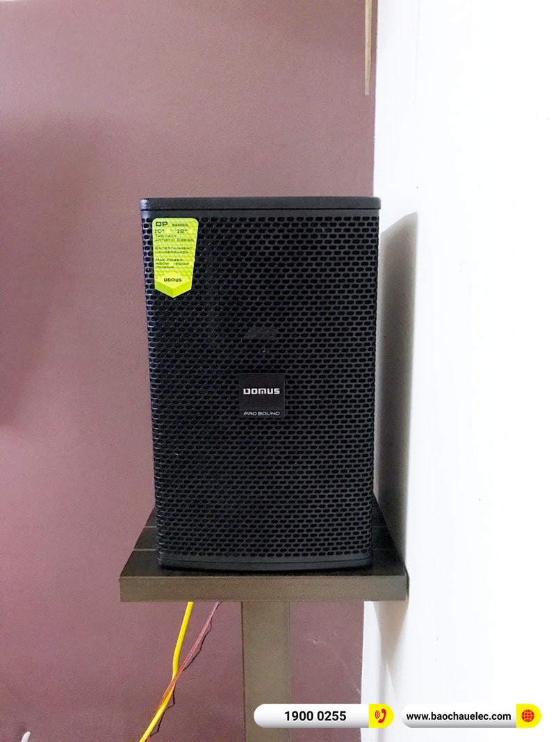 Lắp đặt dàn karaoke trị giá khoảng 30 triệu cho anh Bằng tại Nam Định (Domus DP6100 Max, BKSound DP4500, SW312, BJ-U100)