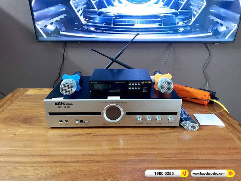 Lắp đặt dàn karaoke trị giá khoảng 30 triệu cho anh Bằng tại Nam Định (Domus DP6100 Max, BKSound DP4500, SW312, BJ-U100)