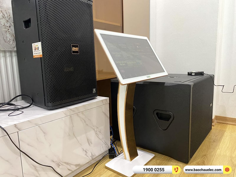 Lắp đặt dàn karaoke trị giá hơn 150 triệu cho anh Bảo tại Nình Bình (BMB 1212SE, VM840A, VM820A, DN-U118B, KX180A, VM200,…) 