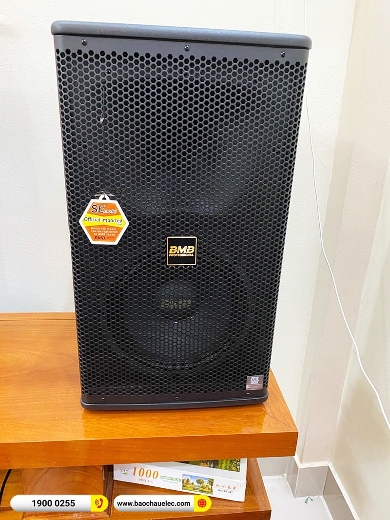 Lắp đặt dàn karaoke trị giá gần 50 triệu cho anh Cần tại Nam Định (BMB CSS 1210SE, VM620A, BPR-5600, BJ-W25A, BJ-U100)