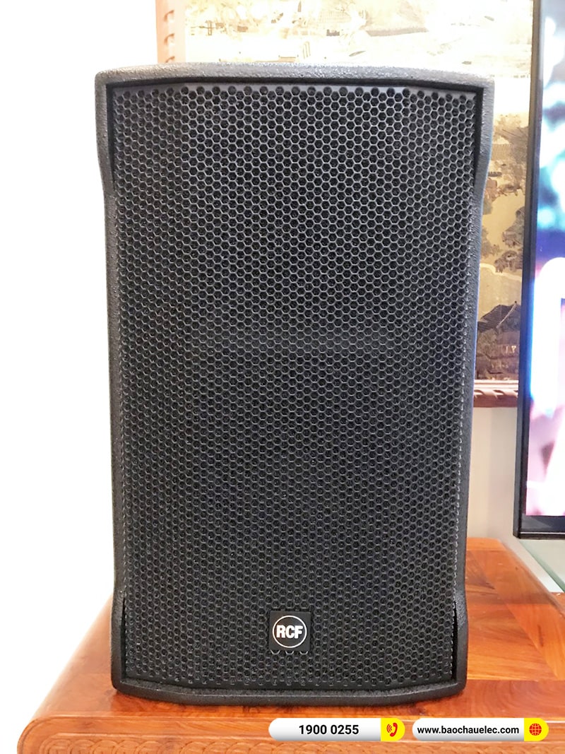 Lắp đặt dàn karaoke trị giá gần 100 triệu cho anh Chỉnh tại Nam Định (RCF CMAX 4112, IPS 2700, KX180A, Alto TS312S, UGX12 Gold) 