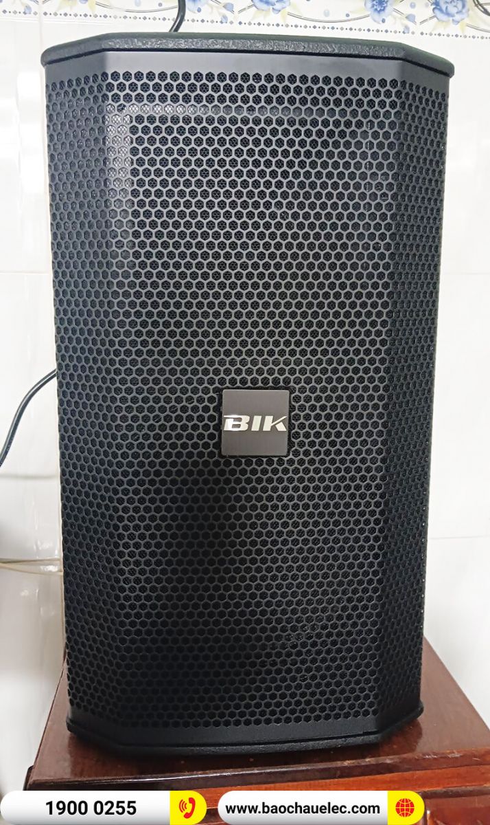 Lắp đặt dàn karaoke trị giá gần 25 triệu đồng cho anh Cường ở Đồng Nai (BIK BSP 410II, BKSound DKA 8500)