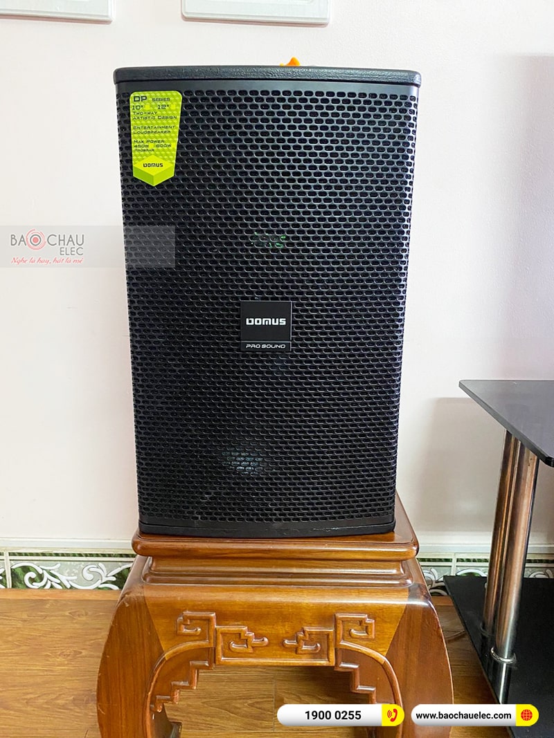 Lắp đặt dàn karaoke trị giá gần 30 triệu cho anh Cường tại Ninh Bình (Domus DP6120 Max, BKSound DKA 8500, BKSound SW612B) 