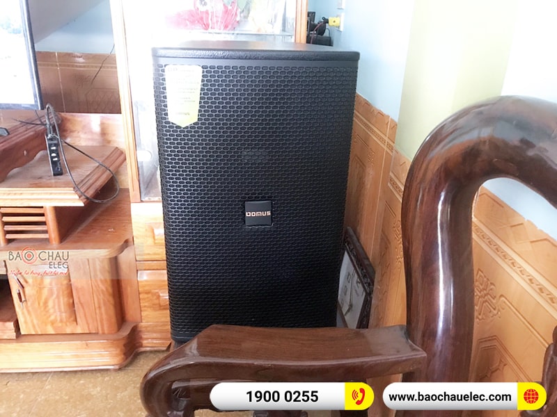Dàn karaoke gia đình anh Đại