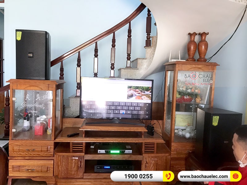 Dàn karaoke gia đình anh Đại