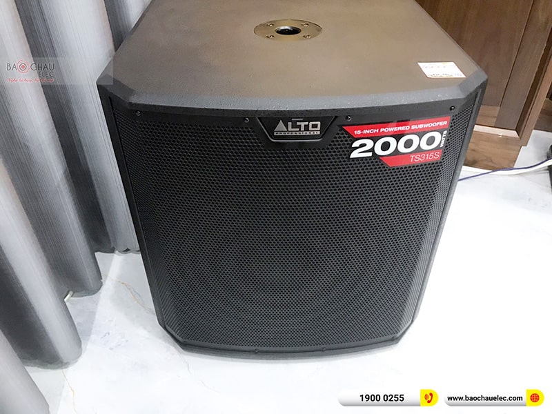 Lắp đặt dàn karaoke trị giá hơn 70 triệu cho anh Định tại Nam Định (JBL CV1252T, BIK BSP 412II, VM840A, KX180A, Alto TS315S, BJ-U600) 