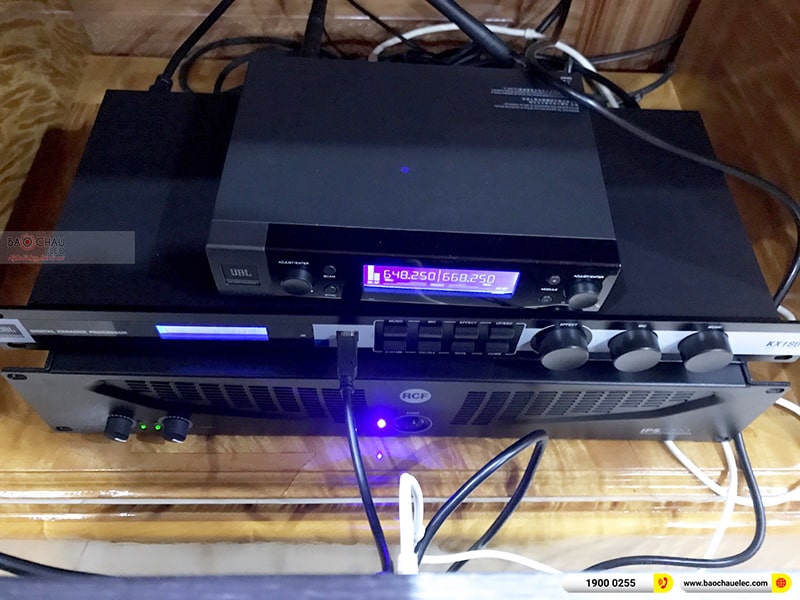 Lắp đặt dàn karaoke trị giá khoảng 100 triệu cho anh Độ tại Nam Định