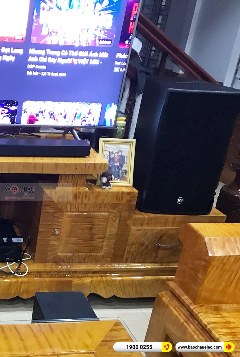 Lắp đặt dàn karaoke trị giá khoảng 100 triệu cho anh Độ tại Nam Định