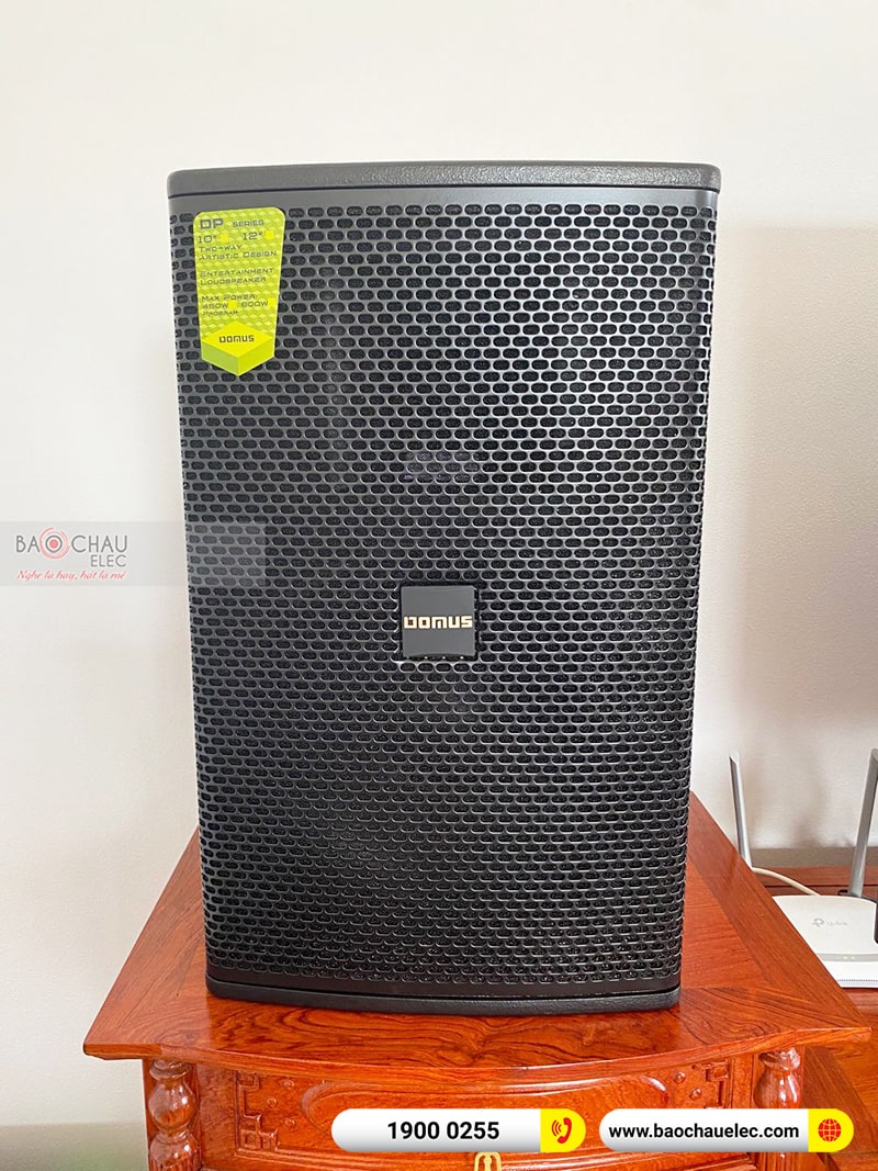 Lắp đặt dàn karaoke trị giá hơn 30 triệu cho anh Đông tại Nam Định (Domus DP6120, VM620A, X6 Luxury, SW612-C, BIK BJ-U500)