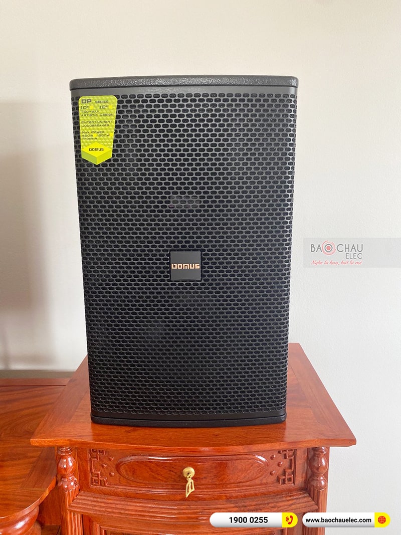 Lắp đặt dàn karaoke trị giá hơn 30 triệu cho anh Đông tại Nam Định (Domus DP6120, VM620A, X6 Luxury, SW612-C, BIK BJ-U500)