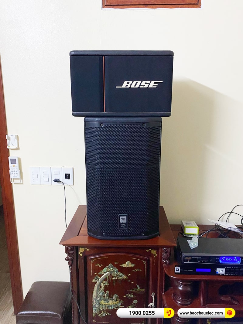 Lắp đặt dàn karaoke JBL gần 75tr cho anh Dũng tại Nam Định (JBL PRX412M, CA-J604, KX180A, W66Plus, WB5000)