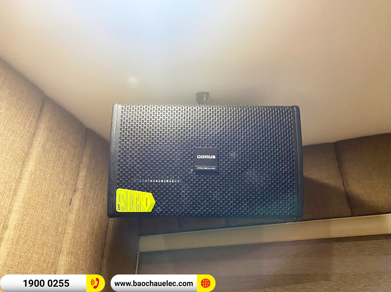 Lắp đặt dàn karaoke trị giá hơn 80 triệu cho anh Dũng ở Ninh Bình (Domus DP6100 Max, VM 640A, VM 820A, BPR-8500, Alto SX-SUB18+, UGX12 Gold,...)