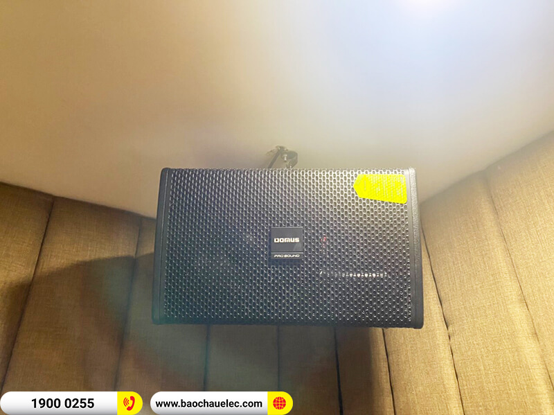 Lắp đặt dàn karaoke trị giá hơn 80 triệu cho anh Dũng ở Ninh Bình (Domus DP6100 Max, VM 640A, VM 820A, BPR-8500, Alto SX-SUB18+, UGX12 Gold,...)