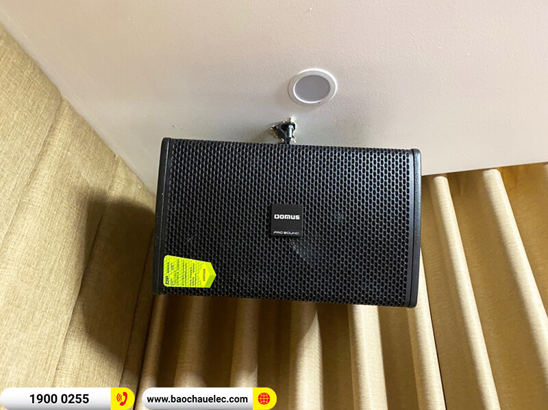 Lắp đặt dàn karaoke trị giá hơn 80 triệu cho anh Dũng ở Ninh Bình (Domus DP6100 Max, VM 640A, VM 820A, BPR-8500, Alto SX-SUB18+, UGX12 Gold,...)