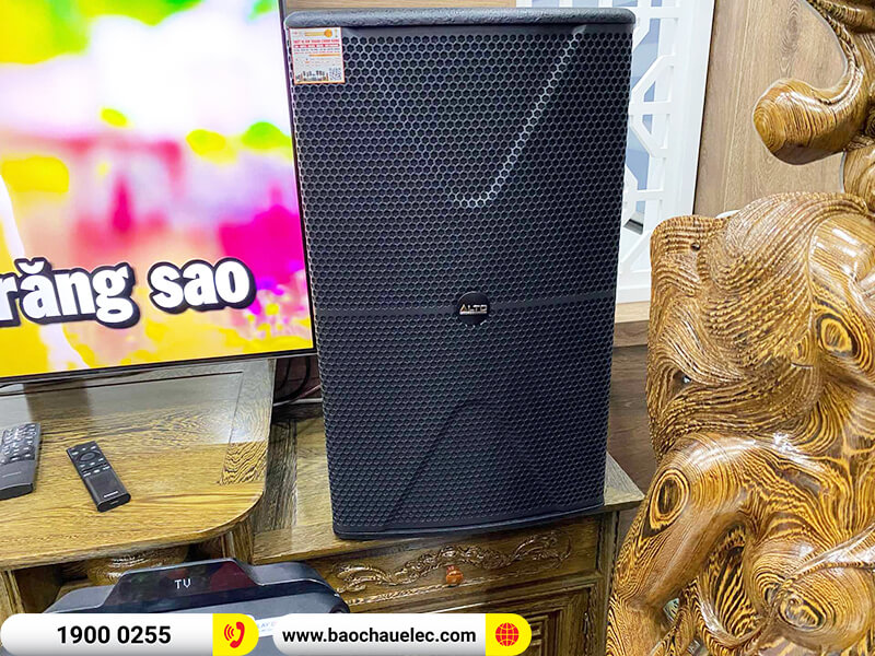 Lắp đặt dàn karaoke trị giá hơn 30 triệu cho anh Dương ở Hải Phòng (Alto AT2000 II, VM 620A, BKSound KX6, SW512-B, BCE U900 Plus X)