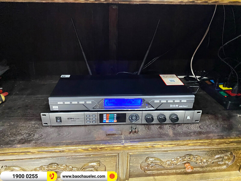 Lắp đặt dàn karaoke trị giá hơn 30 triệu cho anh Dương ở Hải Phòng (Alto AT2000 II, VM 620A, BKSound KX6, SW512-B, BCE U900 Plus X)