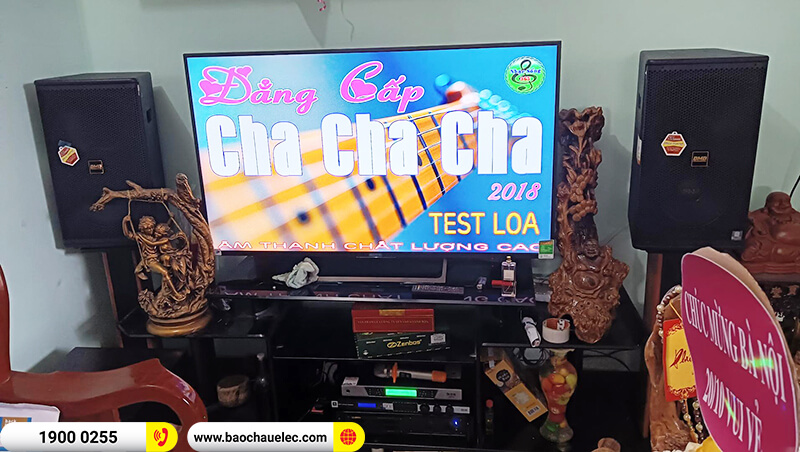 Lắp đặt dàn karaoke trị giá gần 55 triệu cho anh Hải ở Đồng Nai (BMB CSS 1210SE, BIK VM 620A, JBL KX180A, BKSound SW612-B,...)