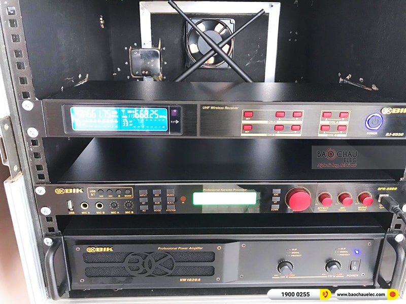 Lắp đặt dàn karaoke anh Hân tại Ninh Bình