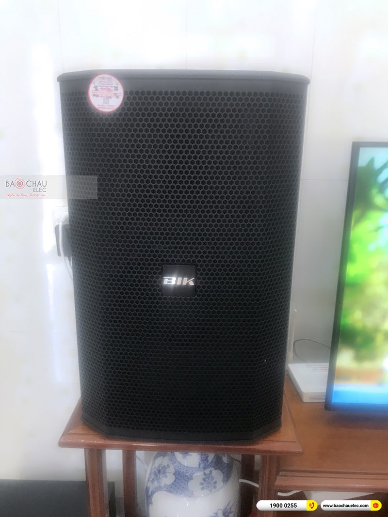 Lắp đặt dàn karaoke trị giá hơn 40 triệu cho anh Hảo tại Nam Định (BIK BSP 412II, VM620A, BPR-8500, NS-SW300, BCE UGX12 Gold) 
