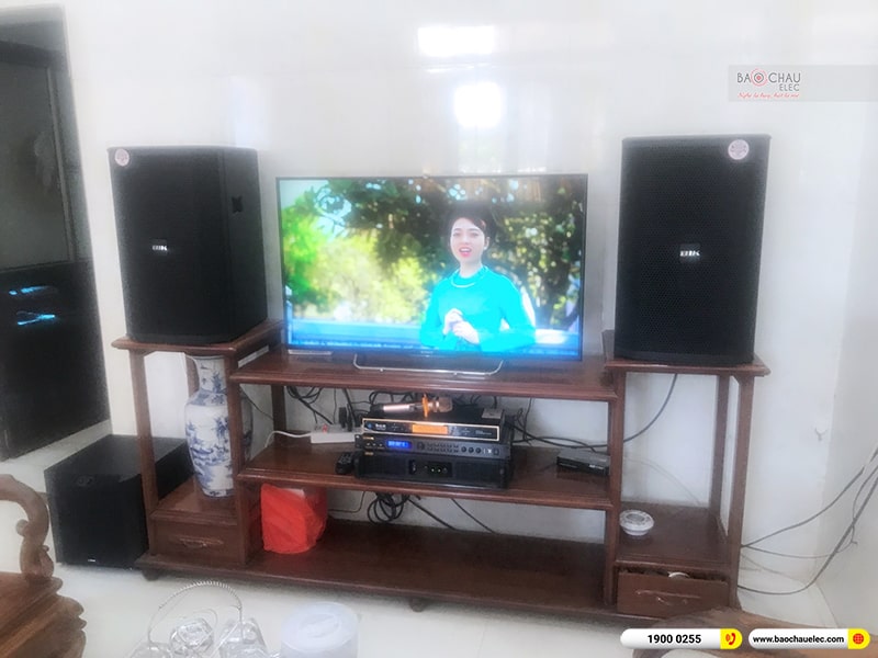 Lắp đặt dàn karaoke trị giá hơn 40 triệu cho anh Hảo tại Nam Định (BIK BSP 412II, VM620A, BPR-8500, NS-SW300, BCE UGX12 Gold) 